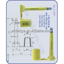 deadbolt high security label seal BG-Z-007